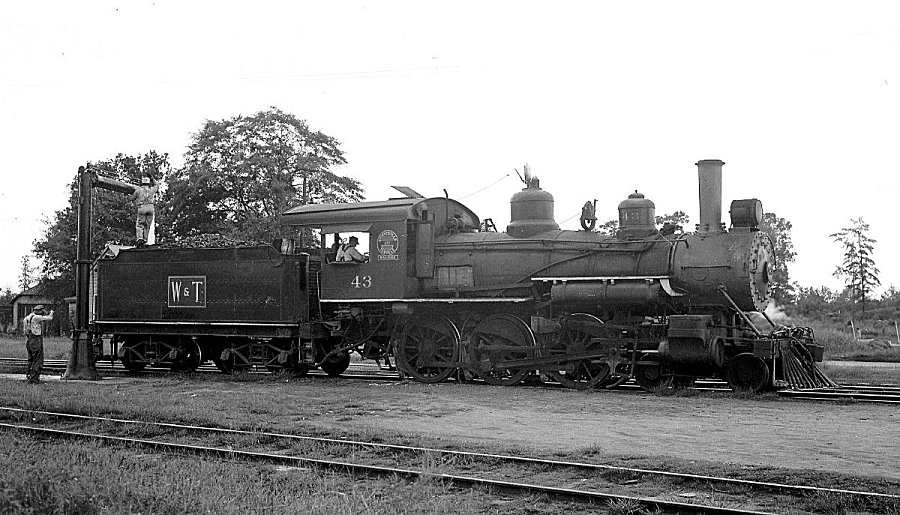 Wrightsville & Tennille engine 43 photograph